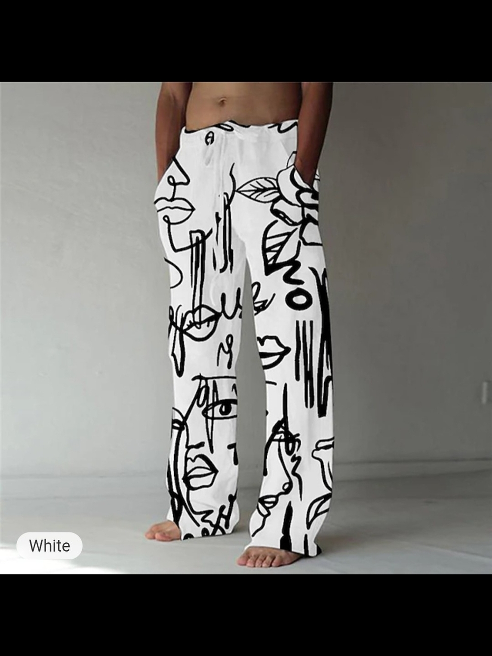 Men's Summer Lounge Pants, Joggers - New - 3XL
